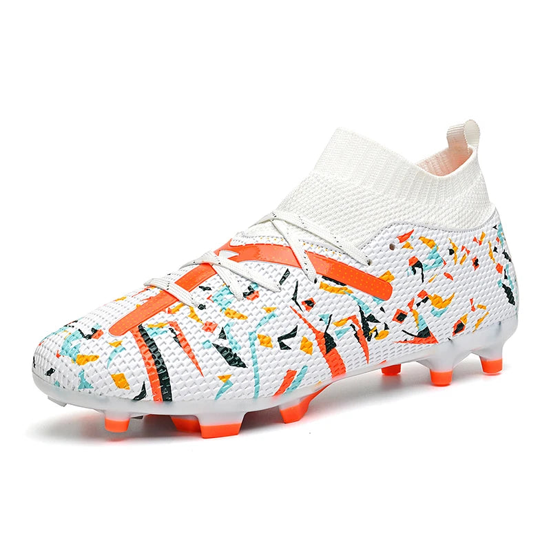 Professional Men Football Shoes TF/FG Soccer Shoes Society Cleats Fast Football Field Boots Sneaker Comfortable Original Unisex
