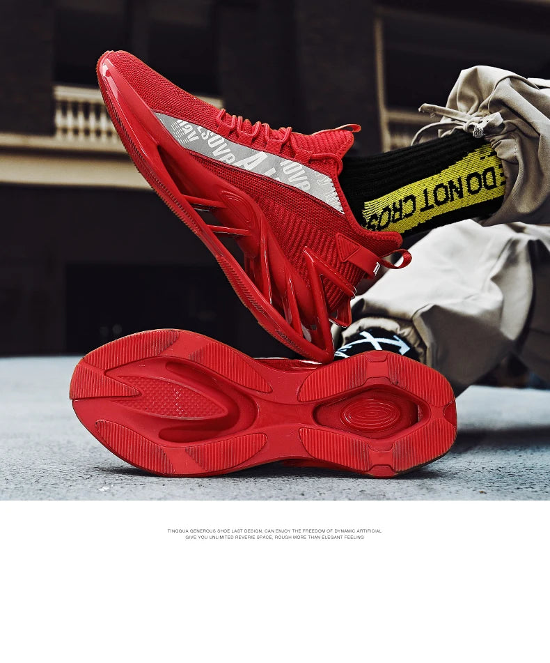 Men shoes Sneakers Male tenis Luxury shoes Mens casual Shoes Trainer Race Breathable Shoes fashion blade running Shoes for men