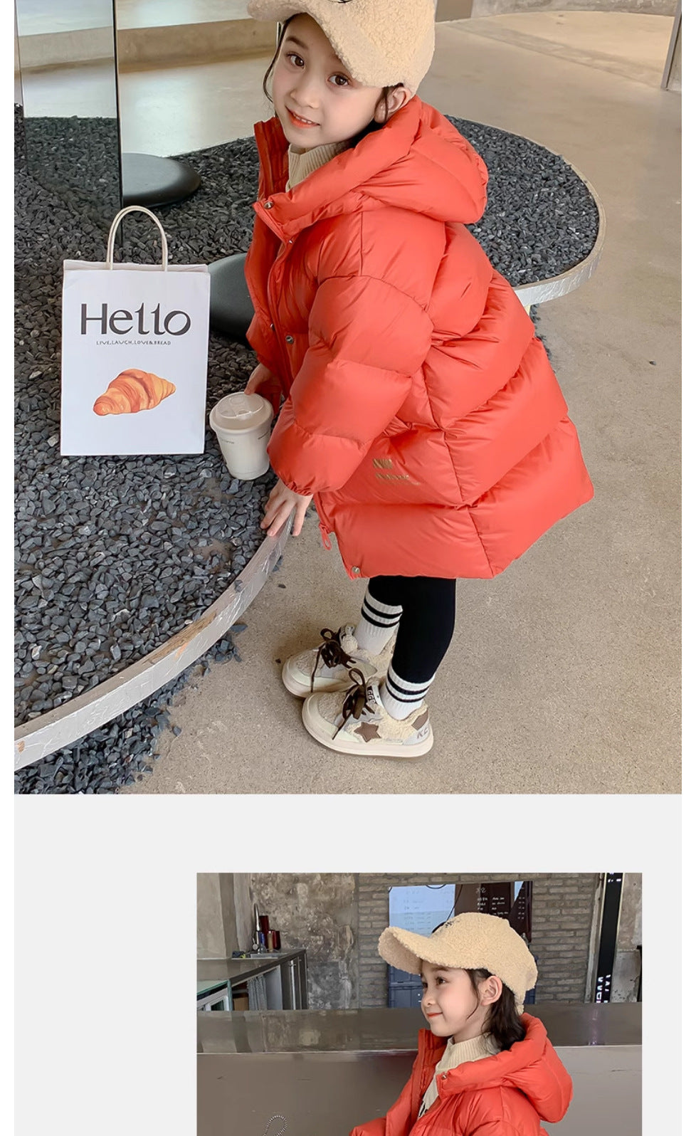 -30℃ Kids Winter Girls Padded Jackets Thick Warm Waterproof Shiny Hooded Coats Children Outerwear Clothes Teen Parka 5-14 Years