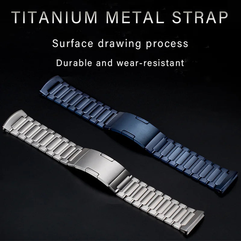 Original No Gaps Luxury Titanium Alloy Strap For Huawei Watch 4 Pro Metal Bracelet For Huawei Watch 4 Pro Business Band Correa