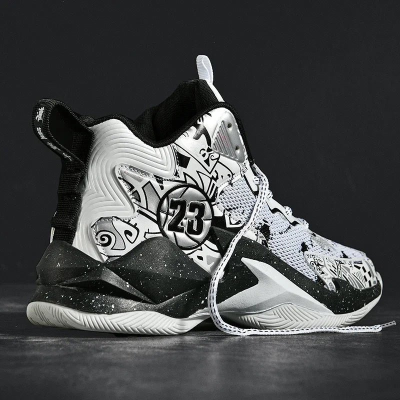 Men Basketball Shoes Field Training Sports Tennis Shoes 2024 New Male Sneakers Non Slip Luxury Basketball Shoes for Children