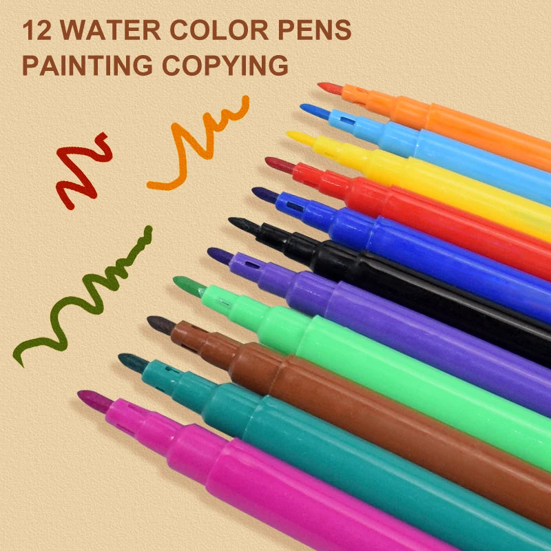 Kids LED Projector Drawing Table Toy Set Table Painting Board Desk Educational Learning Paint Tools Toys For Children