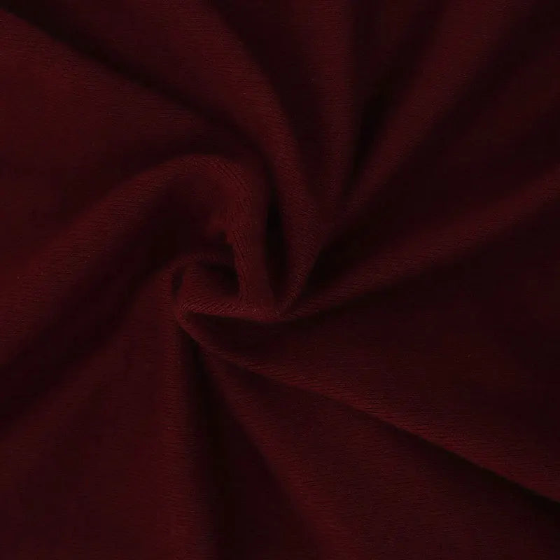 Sexy Wine Red Women's T-shirt   Hollow Out Low Chest Top New Streetwear Fashion Long Sleeves Casual Slim Female Knitted Tees Top