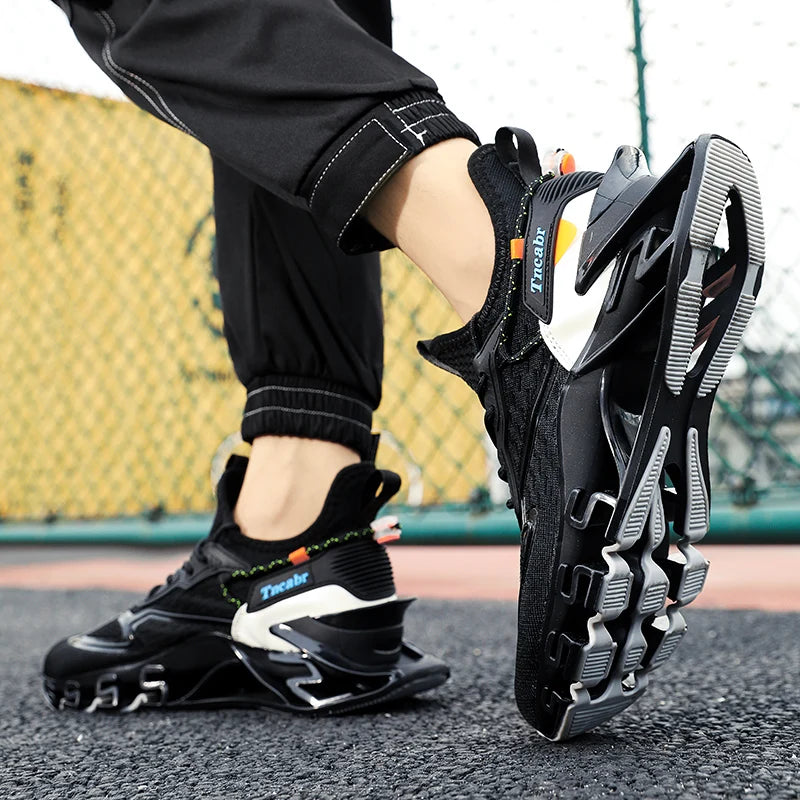 Men Sneakers Outdoor Sports Casual Comfortable Tennis Shoes New Summer Mesh Rebound Versatile Fashion Running Shoes Large 39-46