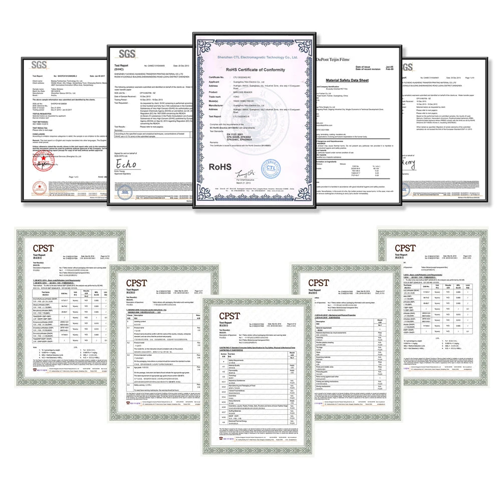 5pcs Blue Luminous Glow Waterproof Temporary Tattoo Sticker Line Star Butterfly Flash Tatto Women Men Arm Body Art Fake Tattoos