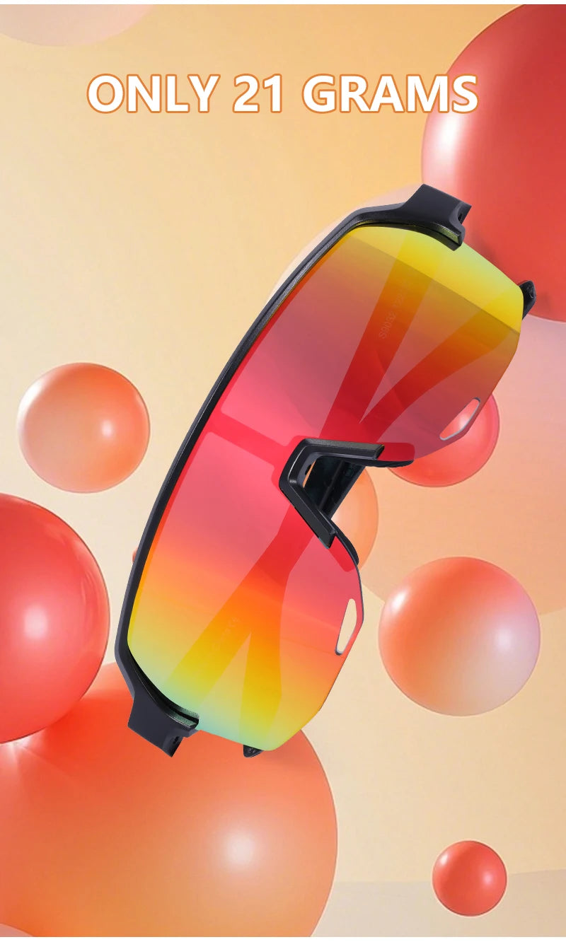 SCVCN Children Outdoor Cycling Sunglasses MTB Camping Glasses Teenager Sports Road Bike Eyewear Girls UV400 Protective Goggles