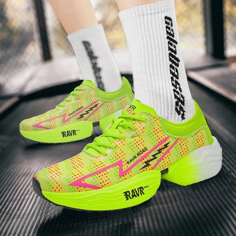 Supercritical E-TPU Marathon Running Shoes Light Comfy Sports Jogging Mesh Breathable Sneakers Outdoor Athletic Training Shoes