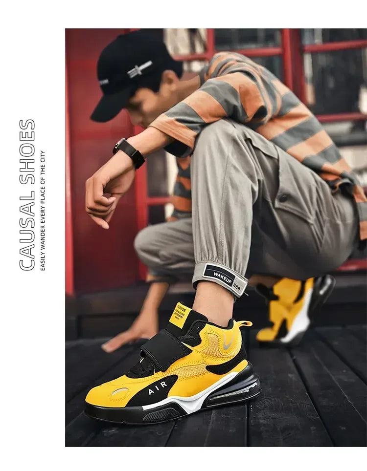 2025 Basketball Shoes for Men Air Cushion Jogging Gym Sport Shoes Women Basket Femme Sneakers Comfortable Outdoor Training Shoes