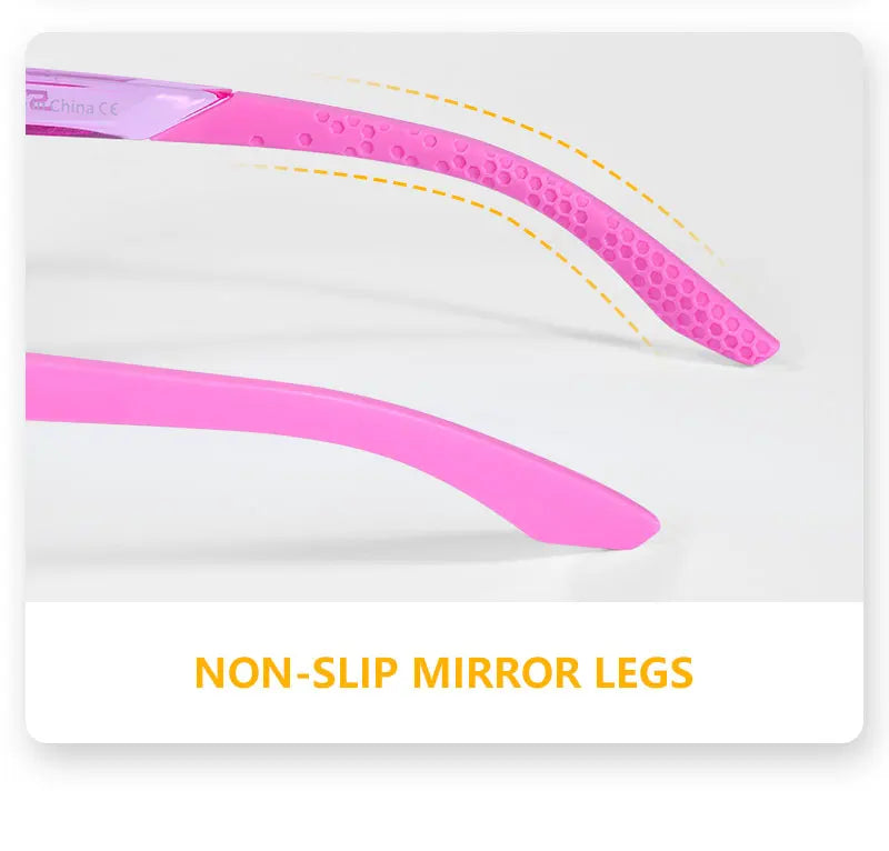 SCVCN Children Cycling Glasses Kids Outdoor Sports Sunglasses UV400 MTB Bike Eyewear Girls Boys Camping Fishing Golf Accessories