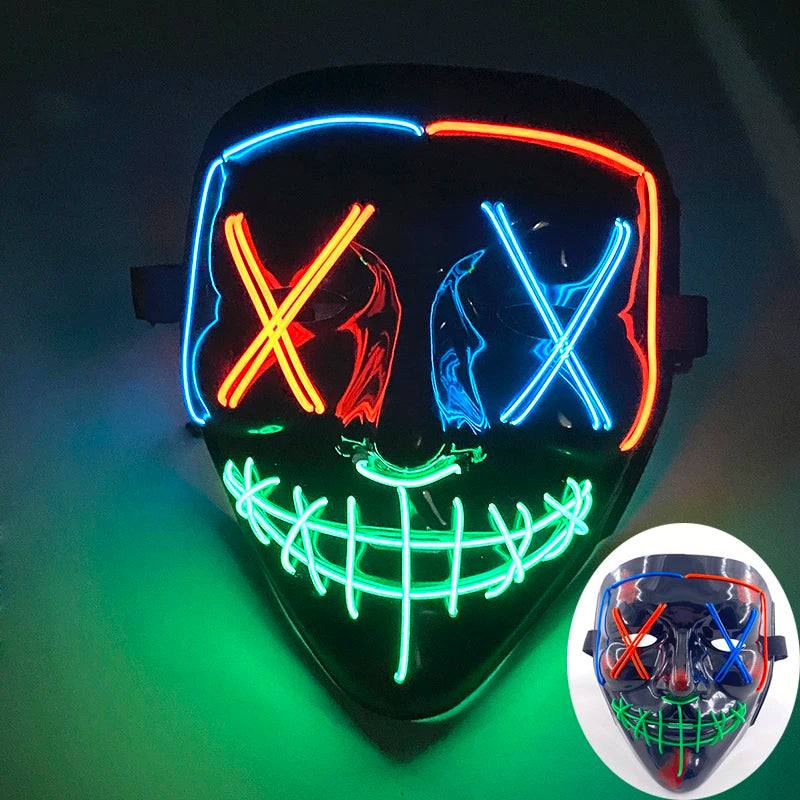 Fashion Attractive Glowing Decor Supplies Christmas LED Optical Fiber Baseball Cap Flashing For Carnival Party In THe Dark Night