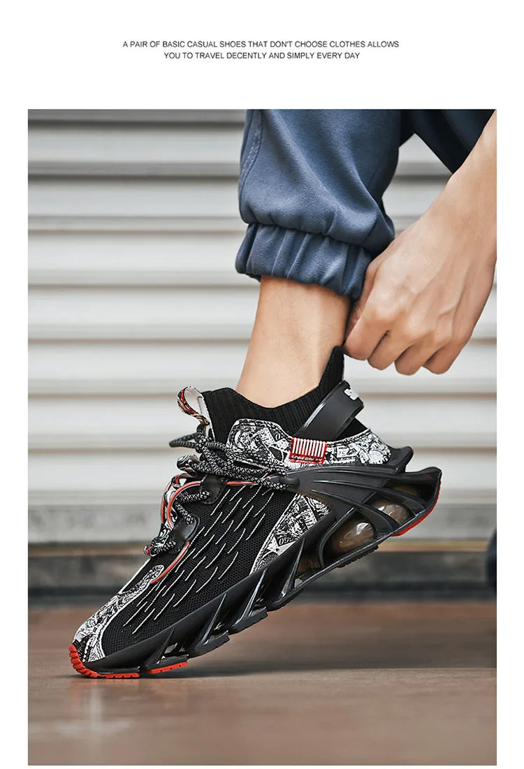 Men shoes Sneakers Male tenis Luxury shoes Mens casual Shoes Trainer Race Breathable Shoes fashion blade running Shoes for men