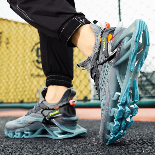 Men Sneakers Outdoor Sports Casual Comfortable Tennis Shoes New Summer Mesh Rebound Versatile Fashion Running Shoes Large 39-46