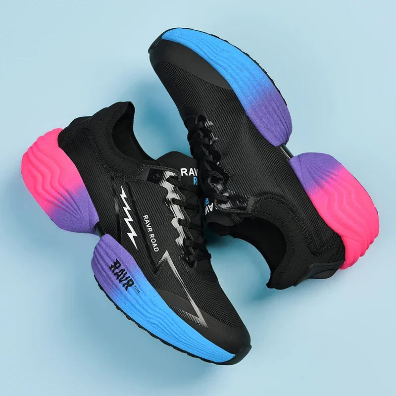 Supercritical E-TPU Marathon Running Shoes Light Comfy Sports Jogging Mesh Breathable Sneakers Outdoor Athletic Training Shoes