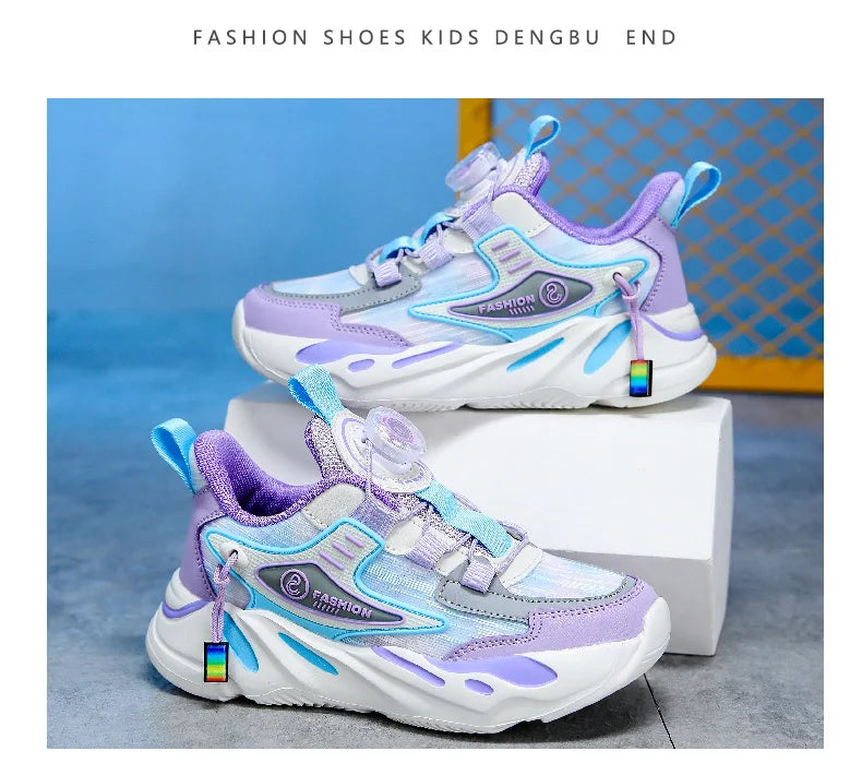 New Arrival Spring Autumn Children Running Shoes Non-slip For Boys Girls Brand Leather Comfort Kids Lightweight Fashion Sneakers