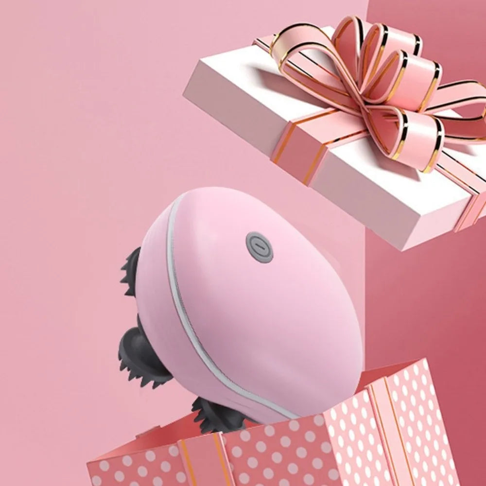 Portable Electric Head Massager Scalp Relax Vibration Scalp Massager Rechargeable Kneading Head Massage Machine Women/Men