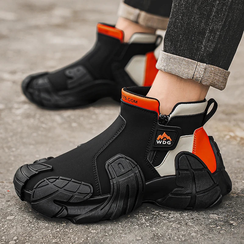 Men Shoes Breathable Casual Sneakers New Men Sneakers Non-slip Platform Running Sneakers Zapatos Para Hombres Outdoor Sport Shoe