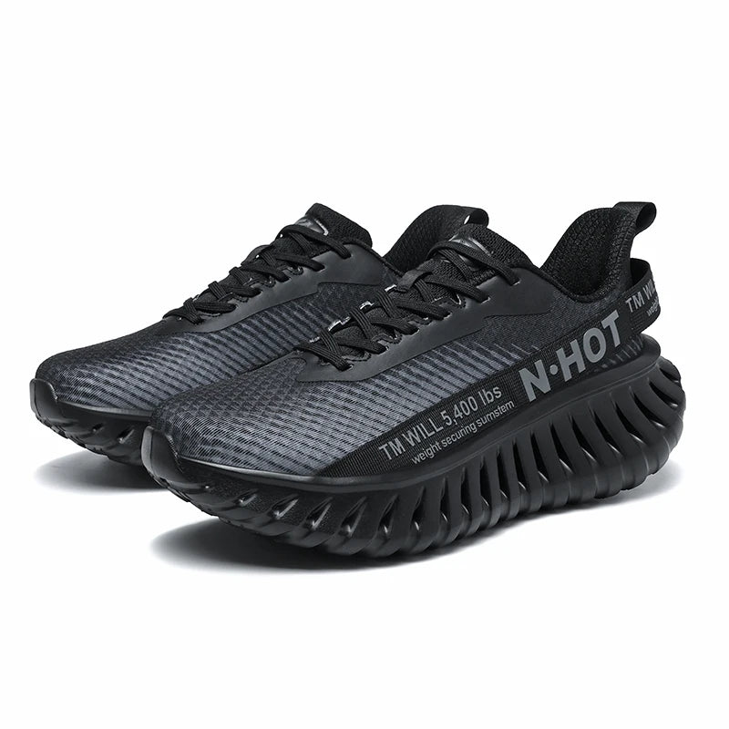 High-quality Chunky Running Shoes Women Men Light Comfy Outdoor Jogging 36-46 Mesh Breathable Trekking Shoes Versatile Sneakers
