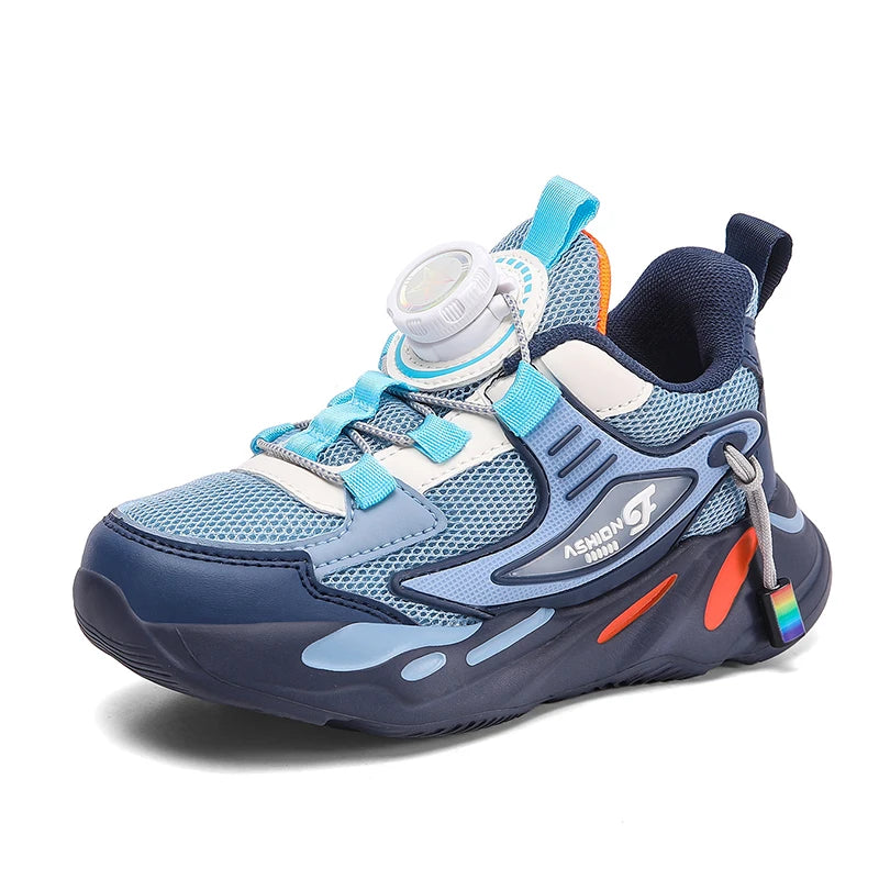 New Arrival Spring Autumn Children Running Shoes Non-slip For Boys Girls Brand Leather Comfort Kids Lightweight Fashion Sneakers
