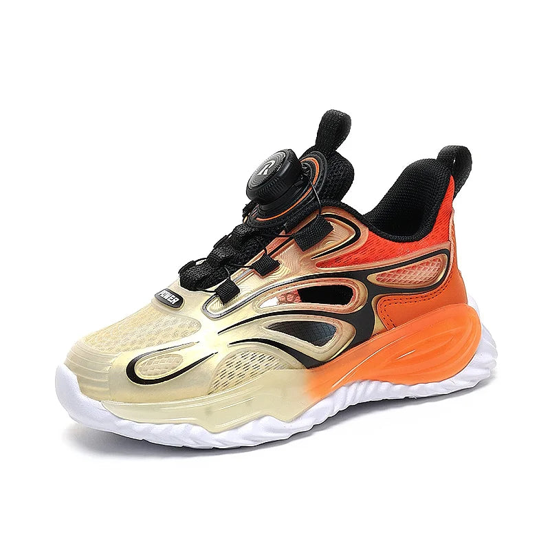 Childrens Running Shoes for Girls Breathable Mesh Soft Anti Slip Wear-resistant Sneakers Trendy Casual Sports Shoes for Kids