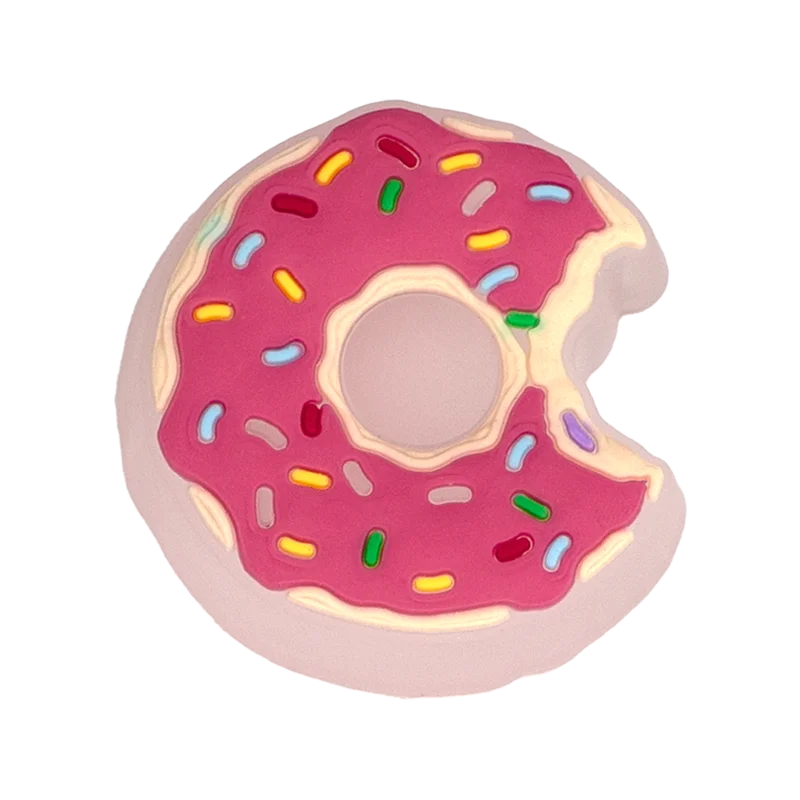 1PCS Pink Nurses Mom LED Shoes Charms Gamepad Turbo Football Shoe Decoration Accessories Rainbow Flower Doughnut Pins Clog