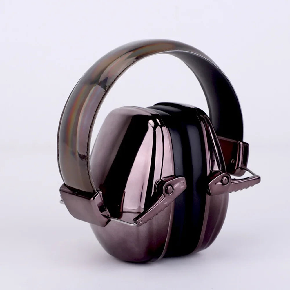 Fashionable Electroplated Earmuffs Kids Hearing protector Anti-noise Headphones For Autism children  Ear Defenders Toddlers Gift
