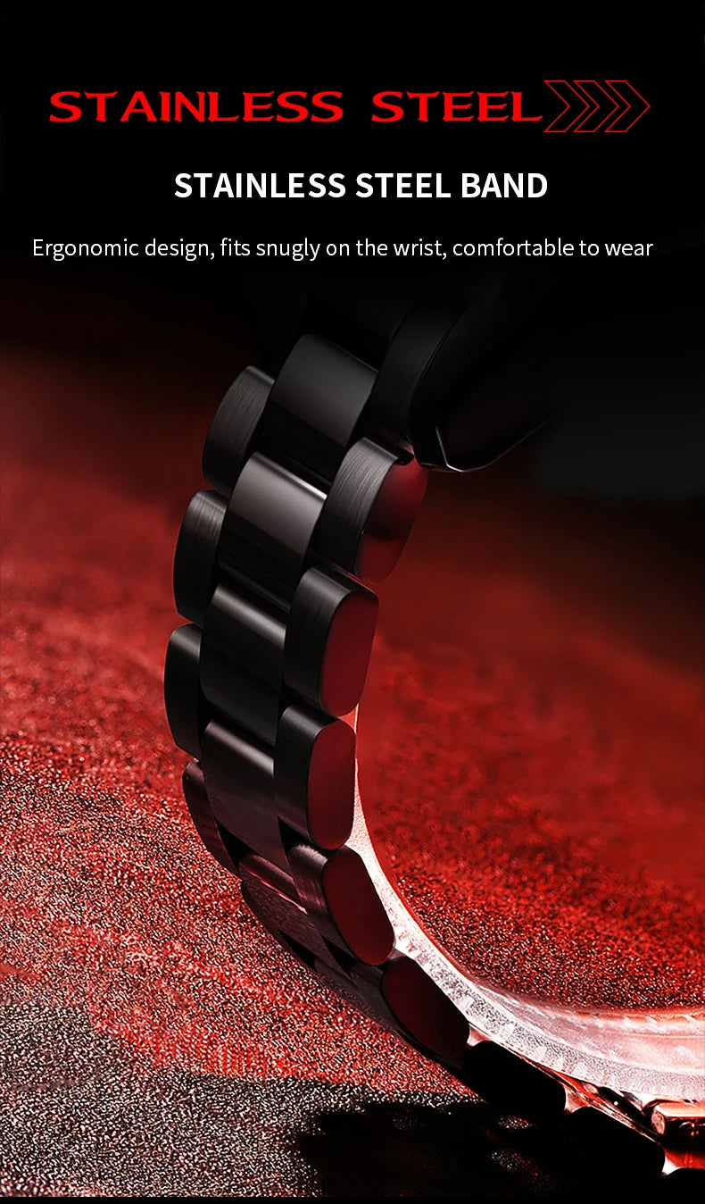 2025 New Watch Car Series Creative Rotating Quartz Movement Sports Style Black Stainless Steel Clock Men Couple Gift Wrist Watch