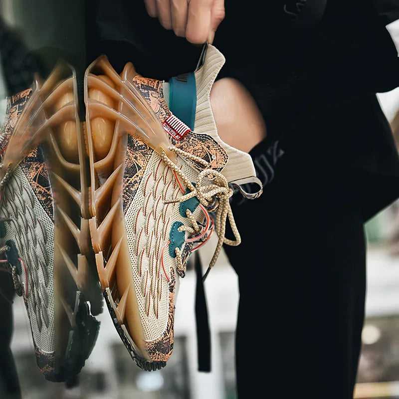 Men shoes Sneakers Male tenis Luxury shoes Mens casual Shoes Trainer Race Breathable Shoes fashion blade running Shoes for men