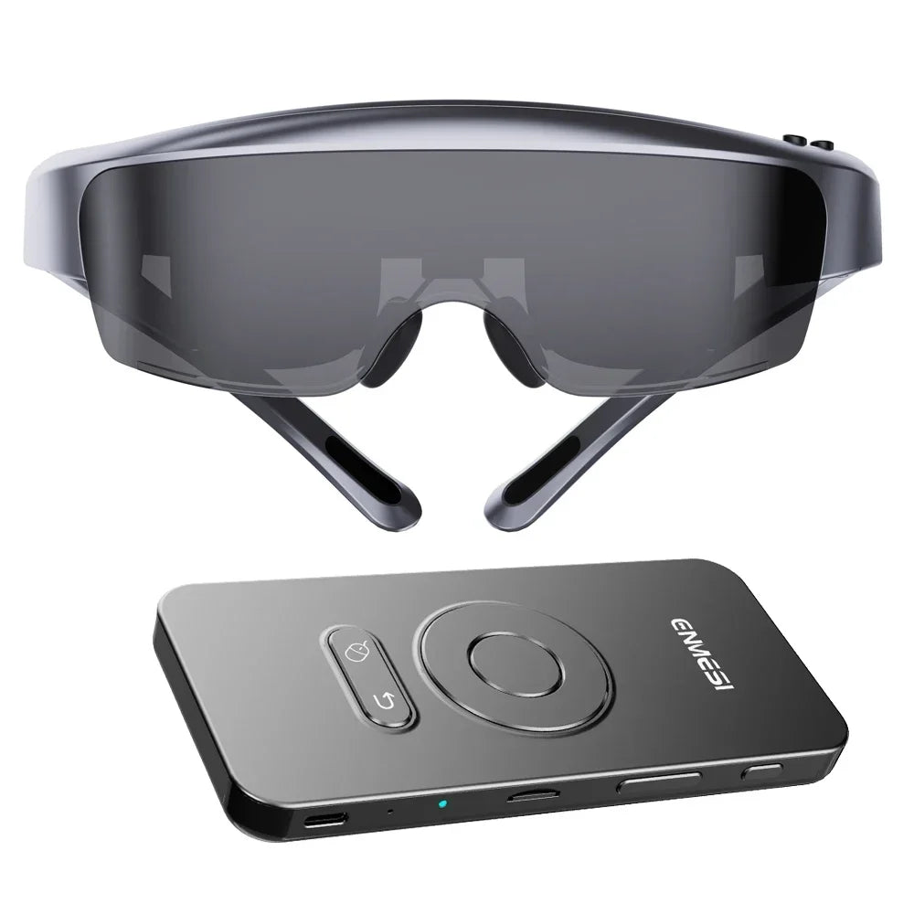 ENMESI V50 1080P HMD OLED High Brightness AR Glasses With Diopter 400inch HD Giant Screen Private Cinema