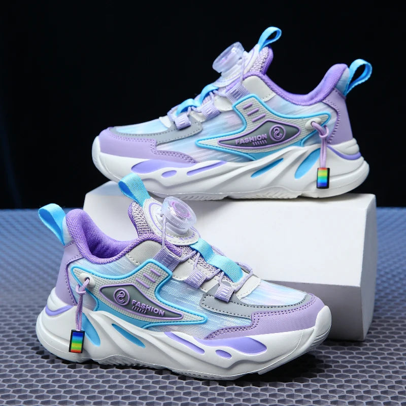 New Arrival Spring Autumn Children Running Shoes Non-slip For Boys Girls Brand Leather Comfort Kids Lightweight Fashion Sneakers