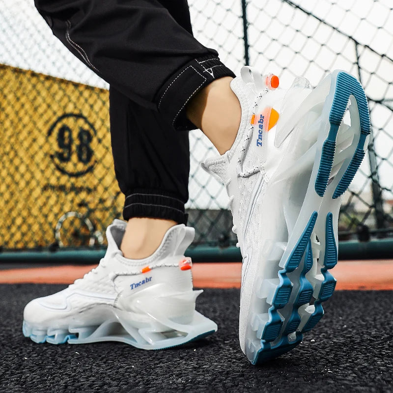 Men Sneakers Outdoor Sports Casual Comfortable Tennis Shoes New Summer Mesh Rebound Versatile Fashion Running Shoes Large 39-46