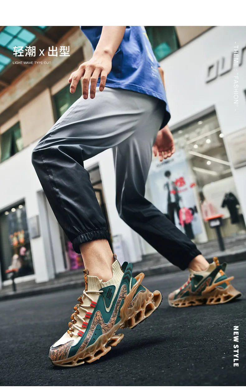 Men shoes Sneakers Male tenis Luxury shoes Mens casual Shoes Trainer Race Breathable Shoes fashion blade running Shoes for men