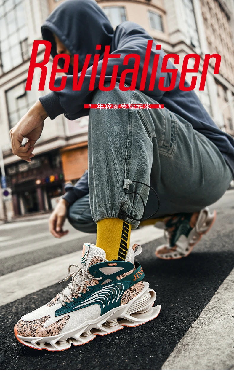 Men shoes Sneakers Male Luxury shoes Mens trend casual Shoes Trainer Race Breathable Shoes tenagers fashion blade running shoes