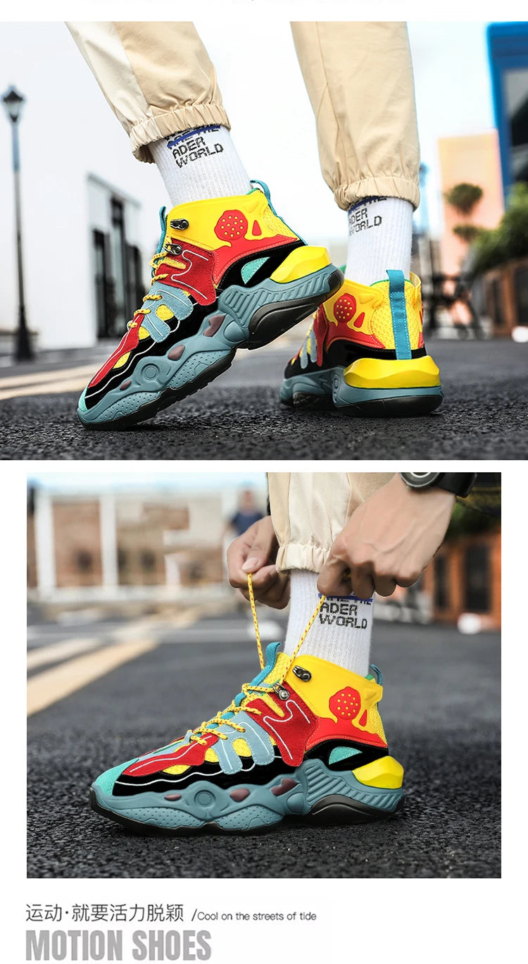 2025 New Comfortable Casual New Leather Casual Shoes for Men37-45High-quality Couple's Sports Shoes