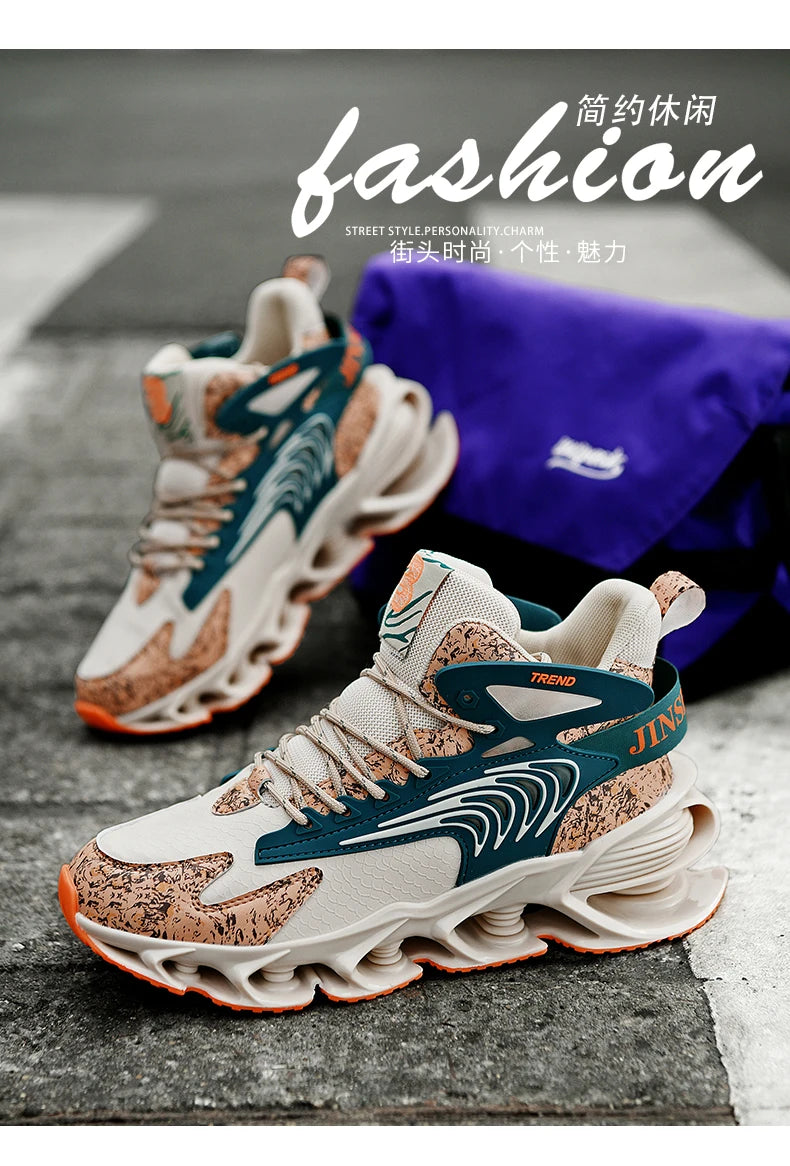 Men shoes Sneakers Male Luxury shoes Mens trend casual Shoes Trainer Race Breathable Shoes tenagers fashion blade running shoes