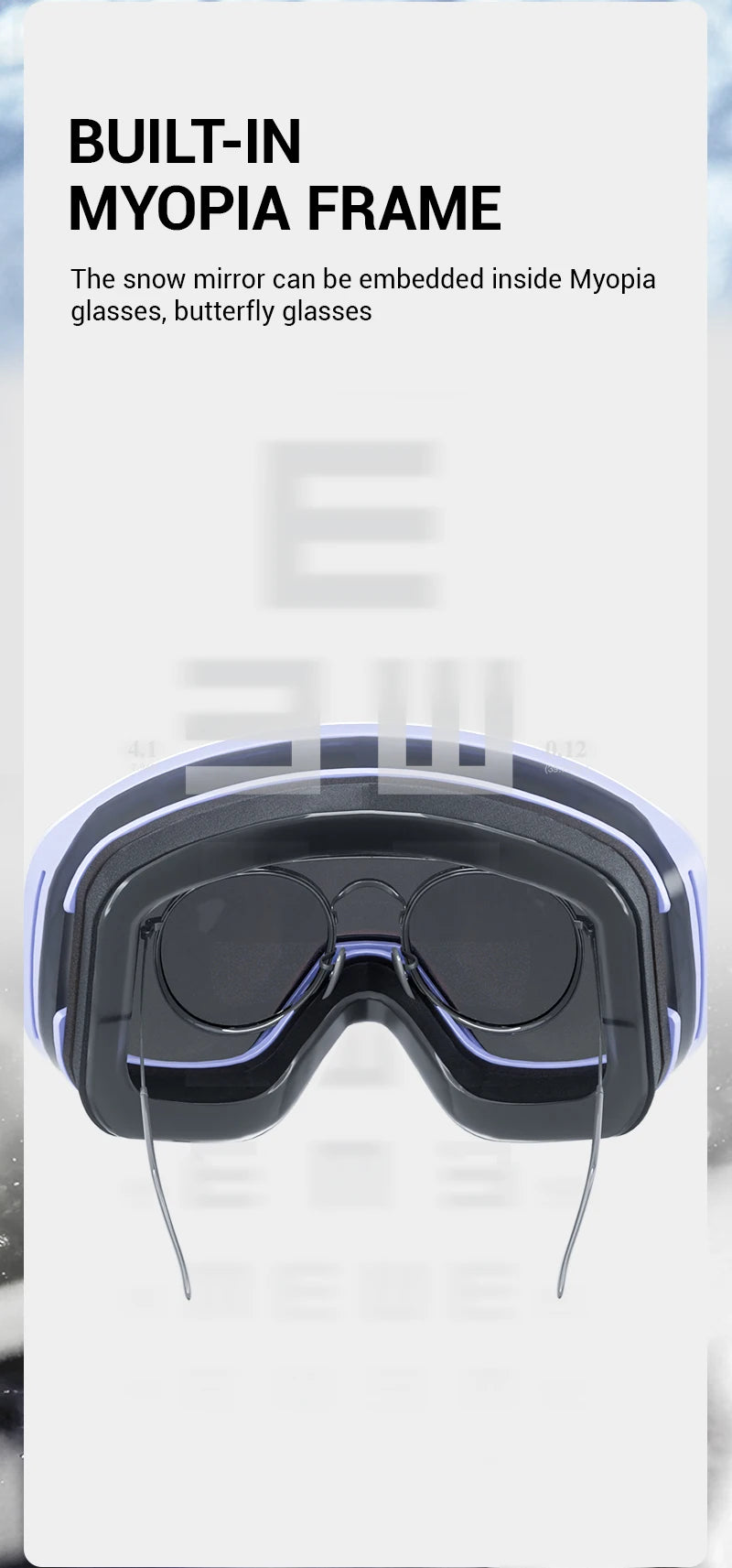 KAPVOE Kids Ski Goggles Double UV400 Kids Skiing Mask Glasses 4-15 years old Professional Anti-fog Child Snowboard Goggles