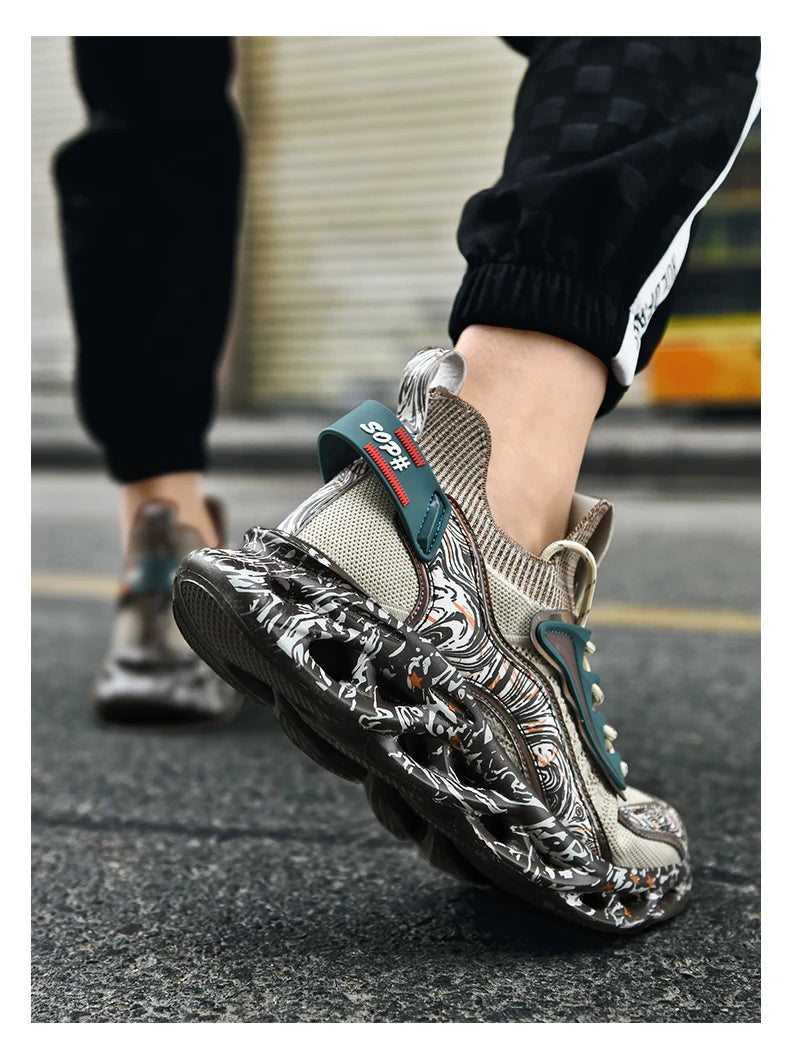 Men shoes Sneakers Male tenis Luxury shoes Mens casual Shoes Trainer Race Breathable Shoes fashion blade running Shoes for men