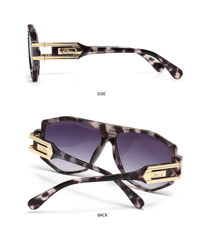 Retro Men's Sunglasses Square Sunglasses For Men Women Cyberpunk Style Glasses Anti Glare UV400 Go To Fishing Travel Driving