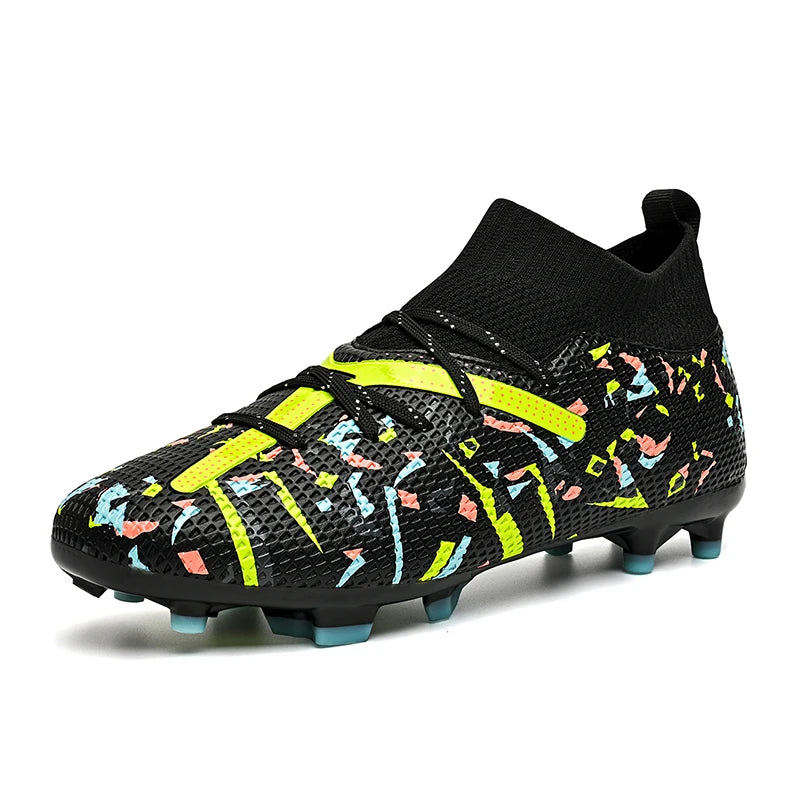 Professional Men Football Shoes TF/FG Soccer Shoes Society Cleats Fast Football Field Boots Sneaker Comfortable Original Unisex