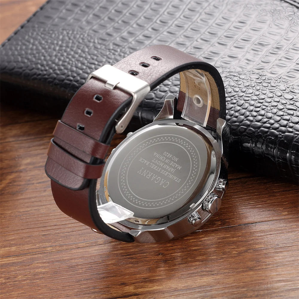 Classic Watch Men Top Brand Luxury Gold Steel Band Large Dial Quartz Wristwatches Man Male Clock Relogio Masculino Drop Shipping