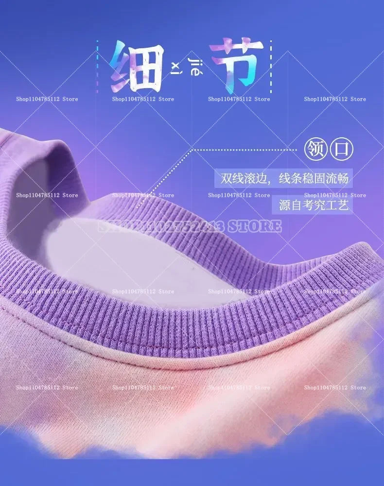 K Pop Demon Hunters Girls Sweatshirt Rumi Mira Zoey A-Z Hoodies Kids Spring Autumn Pullover Children Long Sleeves Clothes Gift