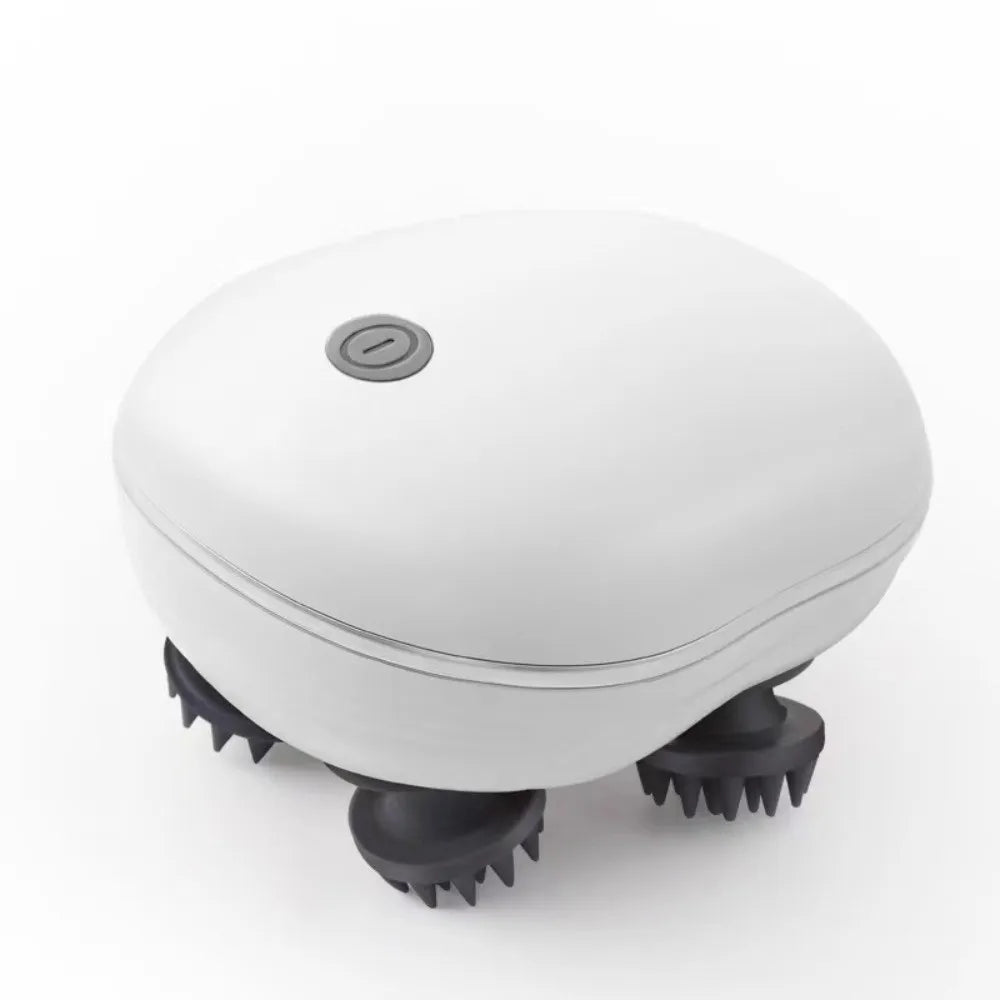 Portable Electric Head Massager Scalp Relax Vibration Scalp Massager Rechargeable Kneading Head Massage Machine Women/Men