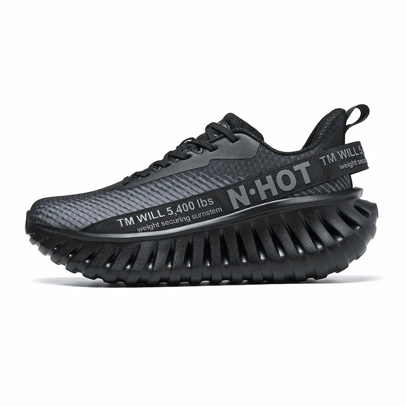 High-quality Chunky Running Shoes Women Men Light Comfy Outdoor Jogging 36-46 Mesh Breathable Trekking Shoes Versatile Sneakers