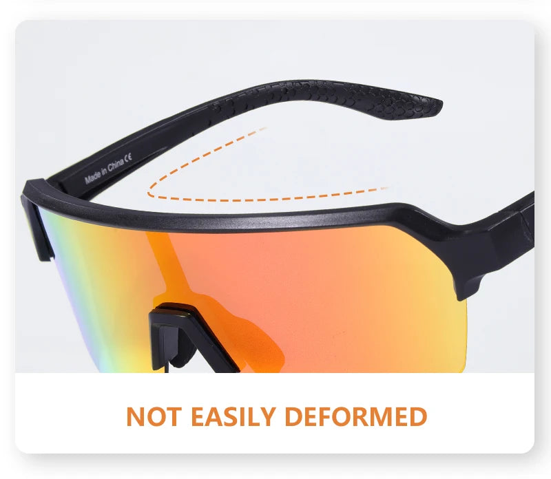 SCVCN Children Outdoor Cycling Sunglasses MTB Camping Glasses Teenager Sports Road Bike Eyewear Girls UV400 Protective Goggles