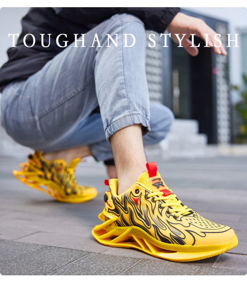 Men shoes Sneakers Male tenis Luxury shoes Mens casual Shoes Trainer Race Breathable Shoes fashion blade running Shoes for men