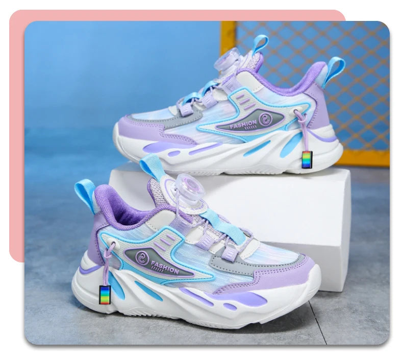 New Arrival Spring Autumn Children Running Shoes Non-slip For Boys Girls Brand Leather Comfort Kids Lightweight Fashion Sneakers