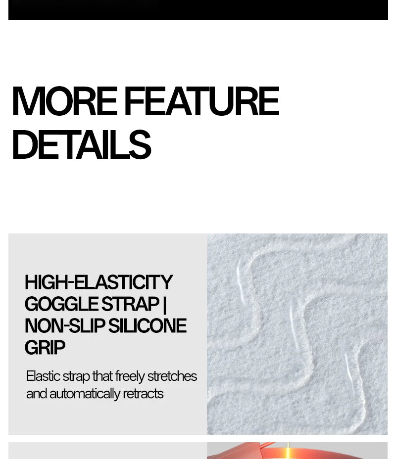 Kapvoe Men Outdoor Photochromic Snow Goggles Ski Goggles Winter Snowmobile Snowboard Anti-Fog Mask Women UV400 Sports Glasses