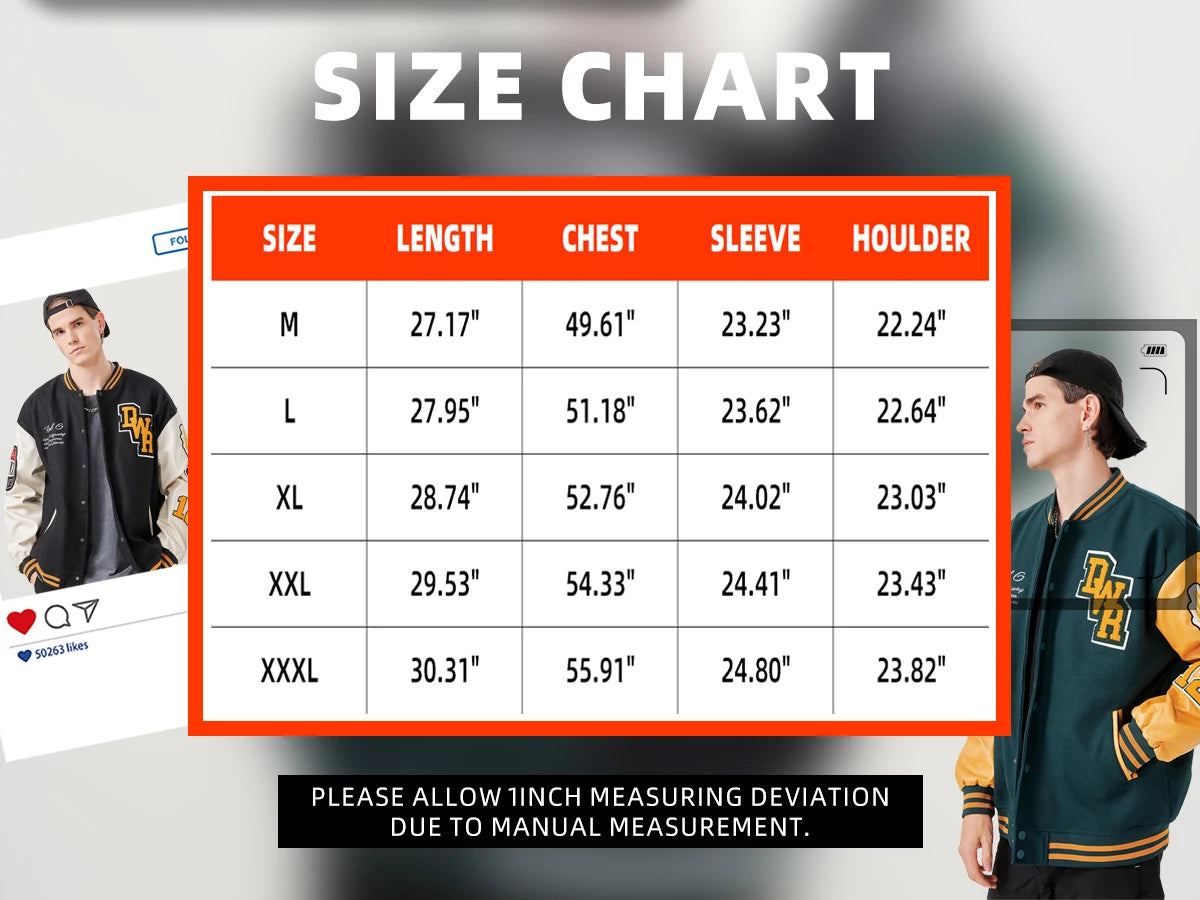 Mens Casual Jacket Bomber Embroidered Varsity Jacket Windbreaker BomberStyle Flaming Basketball Color Block Outwear