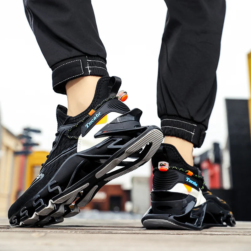 Men Sneakers Outdoor Sports Casual Comfortable Tennis Shoes New Summer Mesh Rebound Versatile Fashion Running Shoes Large 39-46