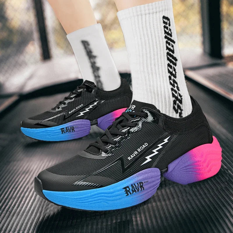 Supercritical E-TPU Marathon Running Shoes Light Comfy Sports Jogging Mesh Breathable Sneakers Outdoor Athletic Training Shoes