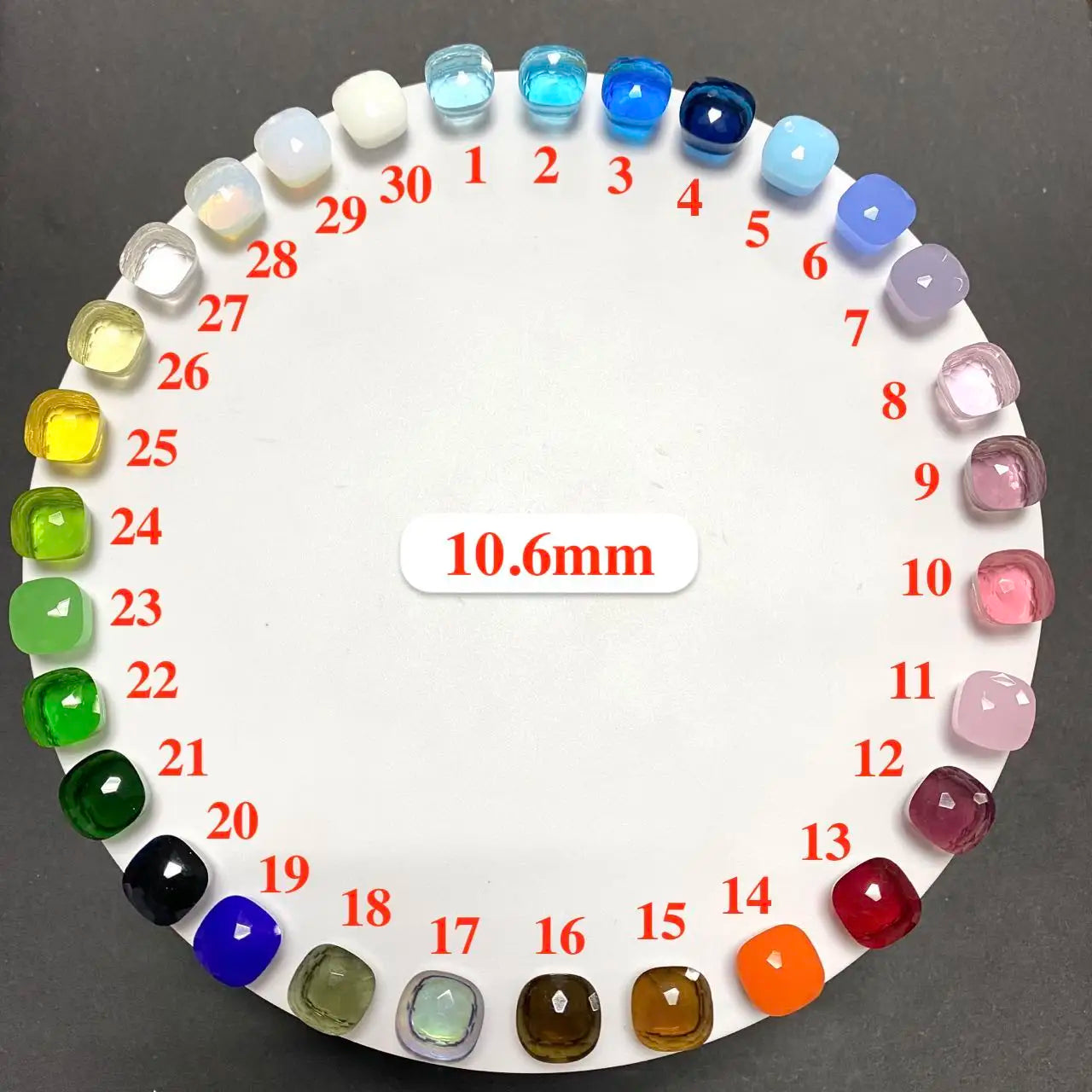 3Pcs/Set Women Ring Earrings Necklace Jewelry Set 34Colors Pink Crystal Jewelry Set Rose Gold Plated Jewelry